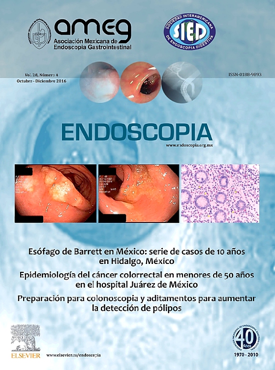 Go to journal home page - Endoscopia